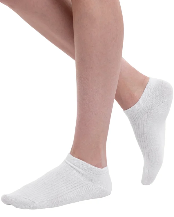 Set 14 Perechi Sosete Scurte Femei din Bumbac Monocrom