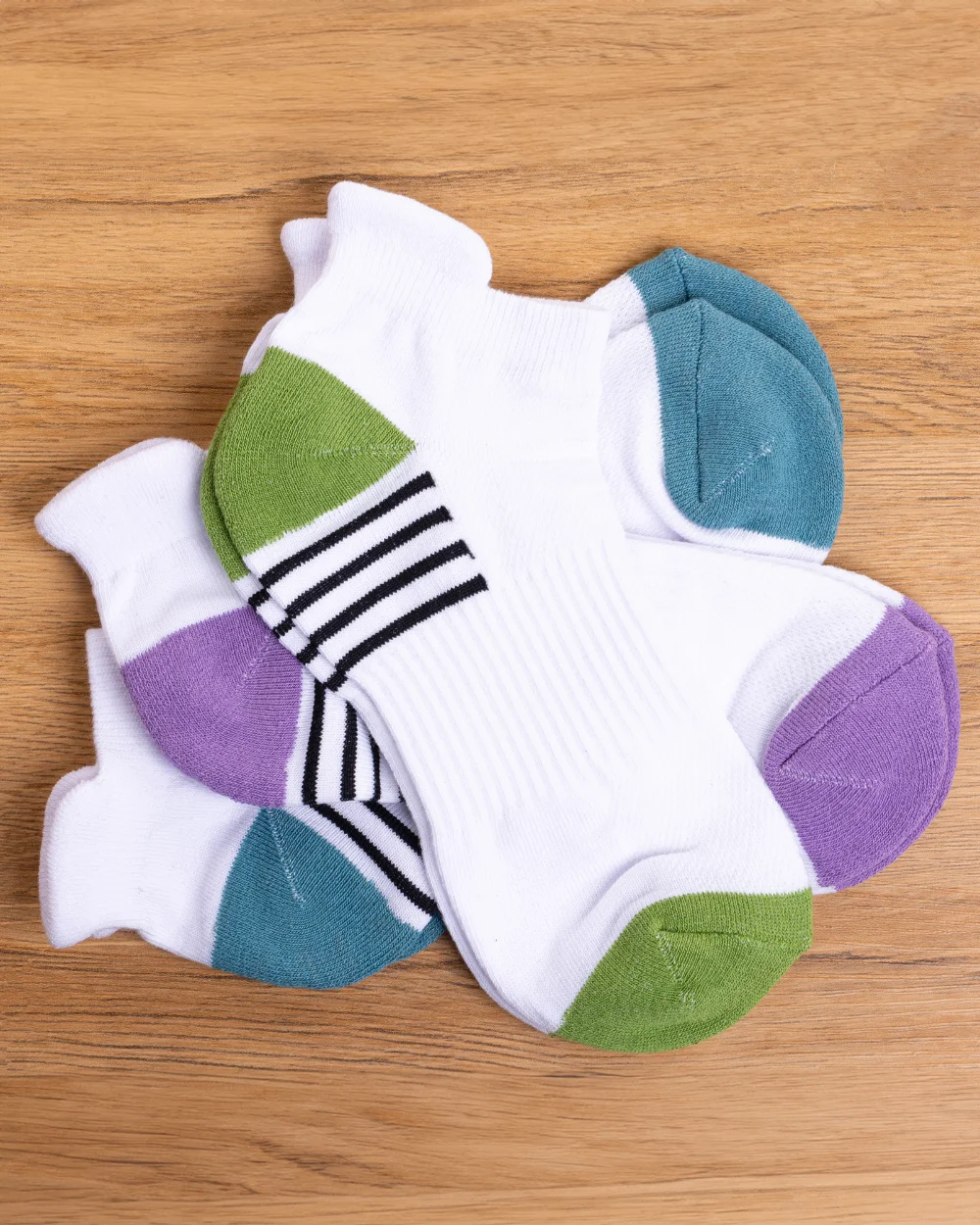 set 6 perechi sosete bumbac pieptanat din sertar confort plus pentru femei fara cusatura scurte 8 1